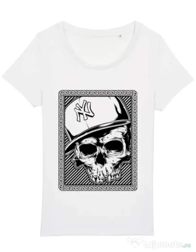 Tricou STANLEY STELLA dama Minimal Alb