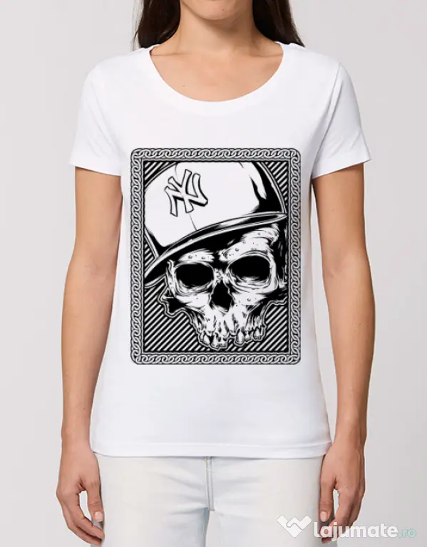 Tricou STANLEY STELLA dama Minimal Alb