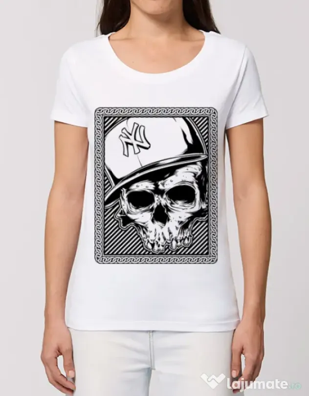 Tricou STANLEY STELLA dama Minimal Alb