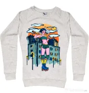Bluza ADLER dama Bad girl Migdala melanj