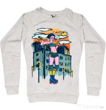 Bluza ADLER dama Bad girl Migdala melanj