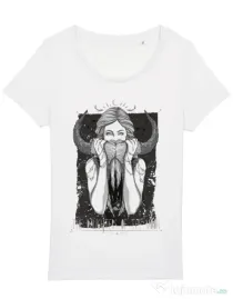 Tricou STANLEY STELLA dama The Daughters Of The Moon Alb