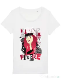 Tricou STANLEY STELLA dama Raining fire Alb