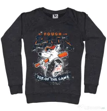 Bluza ADLER dama The rough rats Negru melanj