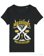 Tricou STANLEY STELLA dama Warriors Negru