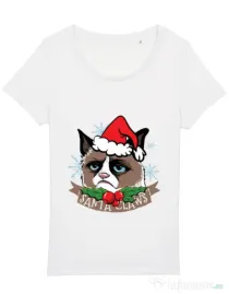 Tricou STANLEY STELLA dama Santa Claws Alb