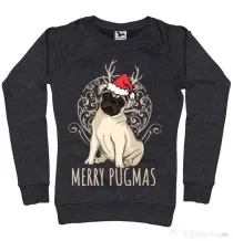 Bluza ADLER dama Merry pugmas Negru melanj