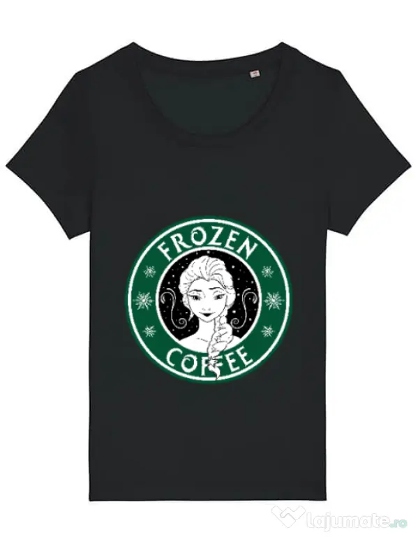 Tricou STANLEY STELLA dama Frozen coffee Negru