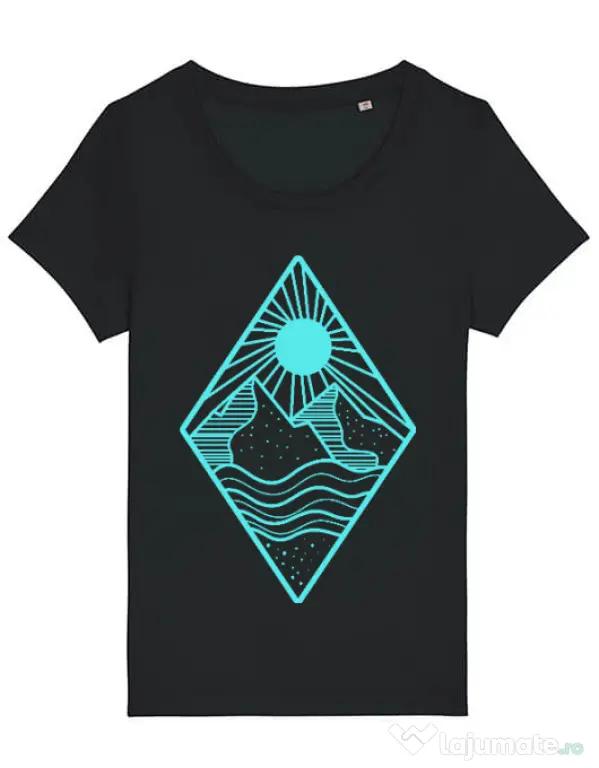 Tricou STANLEY STELLA dama Mountain Negru