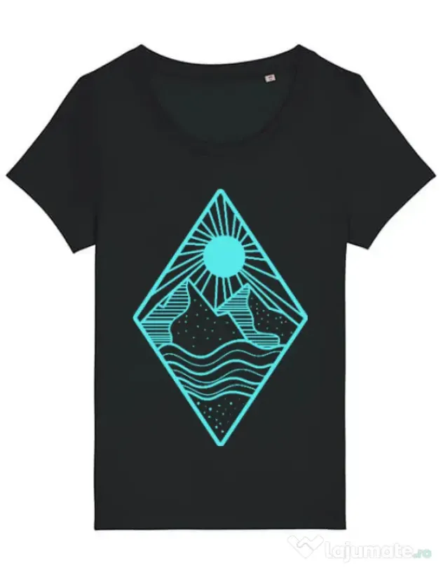 Tricou STANLEY STELLA dama Mountain Negru