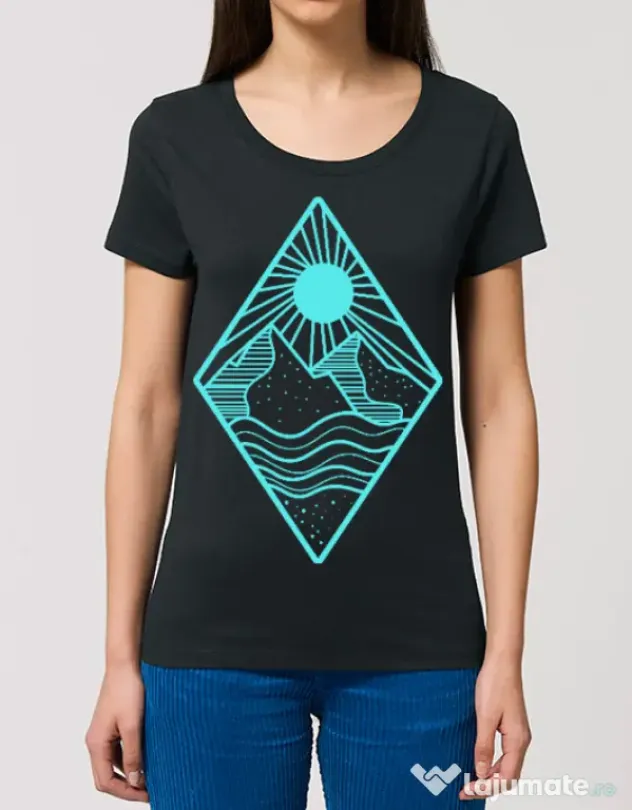 Tricou STANLEY STELLA dama Mountain Negru