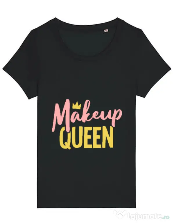 Tricou STANLEY STELLA dama Makeup queen Negru