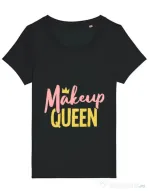 Tricou STANLEY STELLA dama Makeup queen Negru