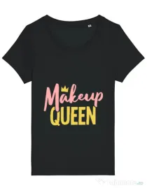 Tricou STANLEY STELLA dama Makeup queen Negru