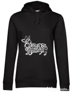 Hoodie dama cu gluga Every dog matters Negru
