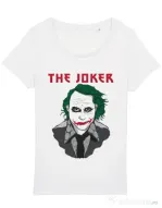 Tricou STANLEY STELLA dama The joker Alb
