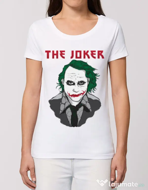 Tricou STANLEY STELLA dama The joker Alb