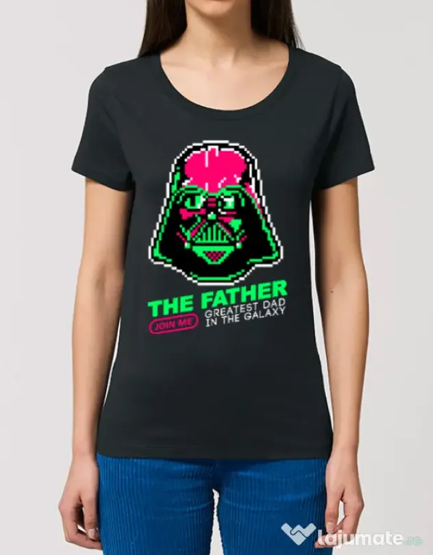 Tricou STANLEY STELLA dama Join the father Negru