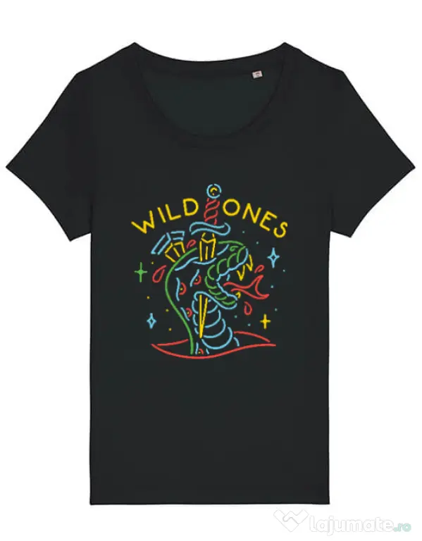 Tricou STANLEY STELLA dama Wild ones Negru