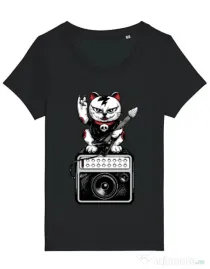 Tricou STANLEY STELLA dama Lets rock Negru
