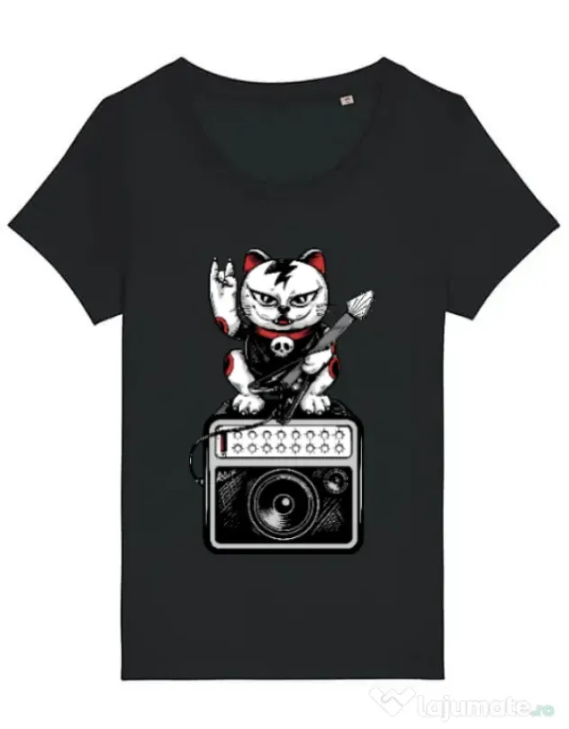 Tricou STANLEY STELLA dama Lets rock Negru