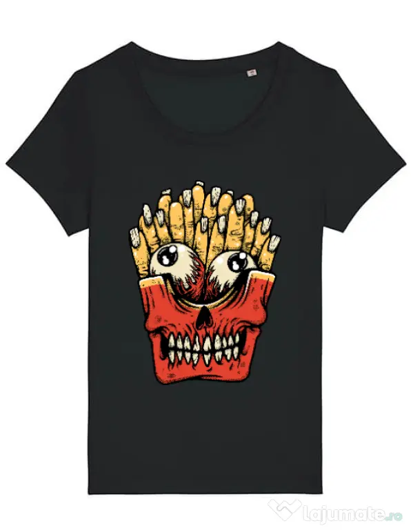 Tricou STANLEY STELLA dama Zombie French Fries Negru