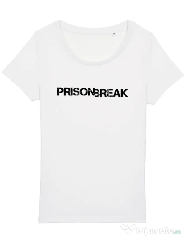 Tricou STANLEY STELLA dama Prison break Alb