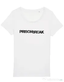 Tricou STANLEY STELLA dama Prison break Alb