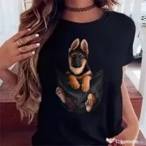Tricou STANLEY STELLA dama German Shepherd