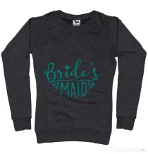 Bluza Petrecerea burlacitelor ADLER Brides maid Negru melanj