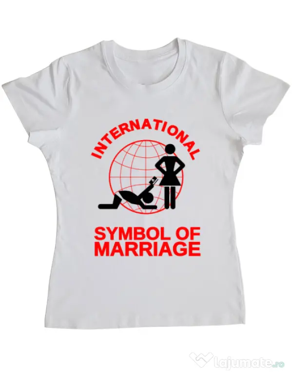 Tricou Mireasa ADLER Symbol of marriage Alb