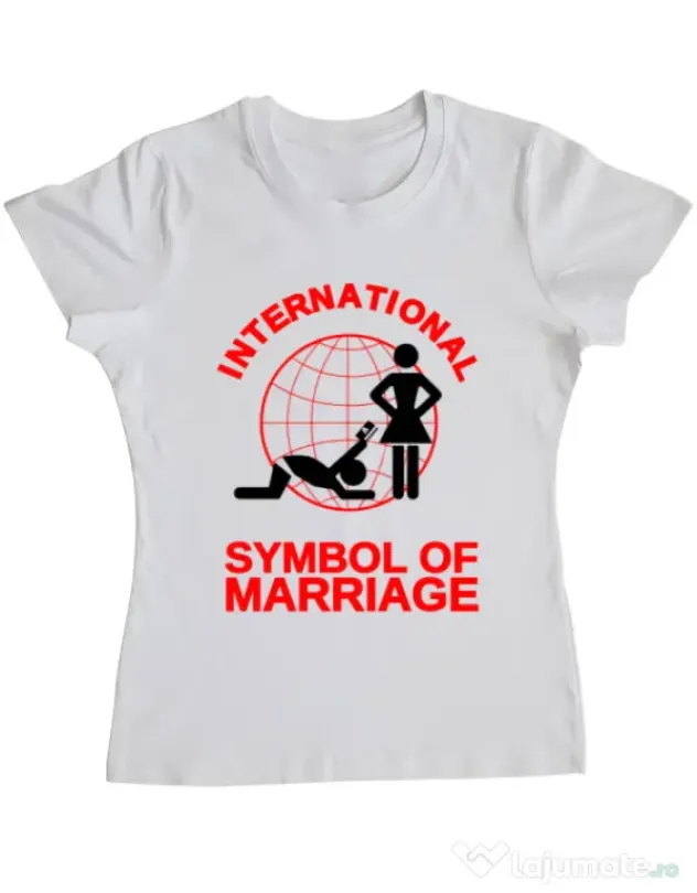 Tricou Mireasa ADLER Symbol of marriage Alb
