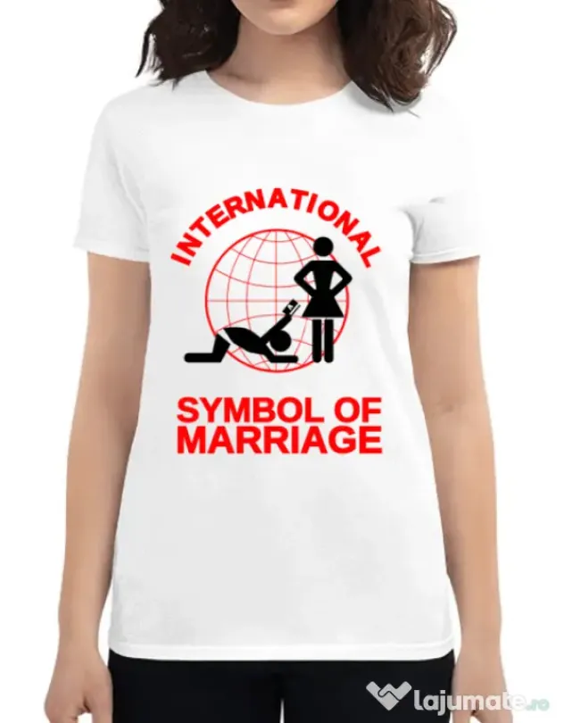 Tricou Mireasa ADLER Symbol of marriage Alb
