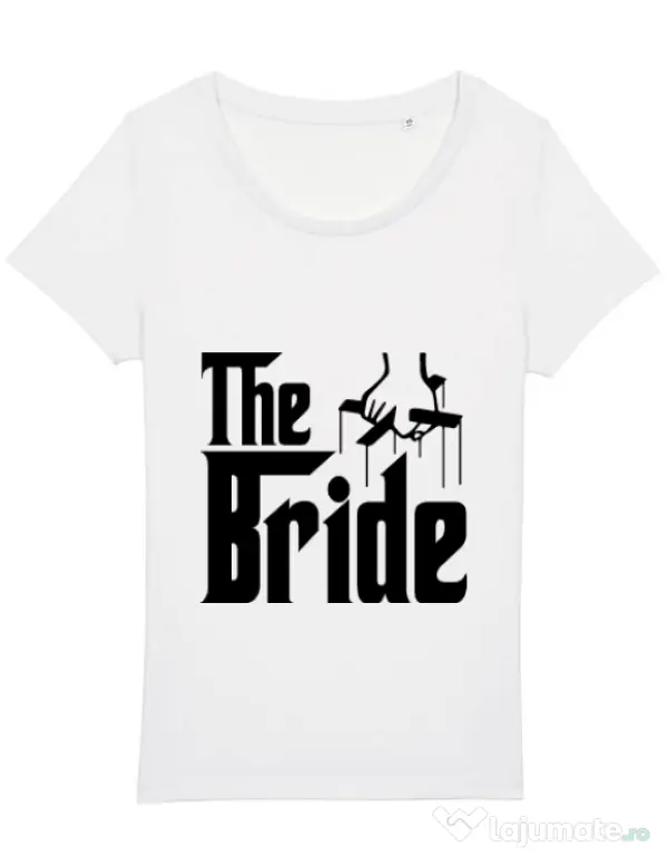 Tricou Mireasa STANLEY STELLA The bride Alb