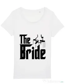 Tricou Mireasa STANLEY STELLA The bride Alb