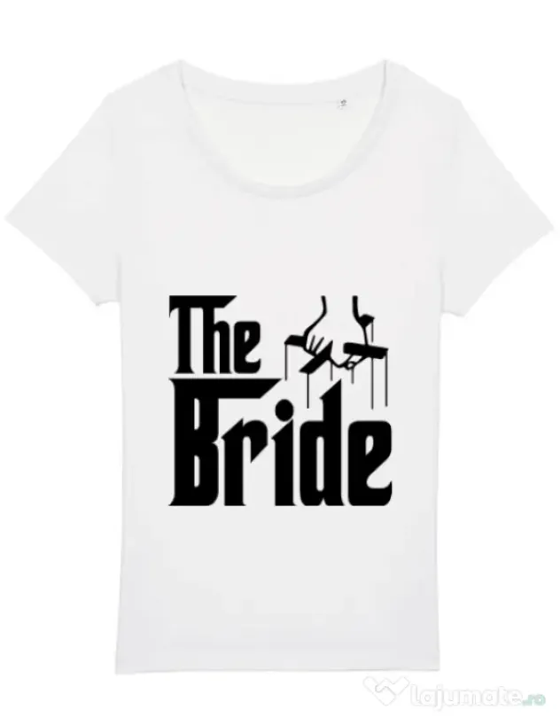 Tricou Mireasa STANLEY STELLA The bride Alb