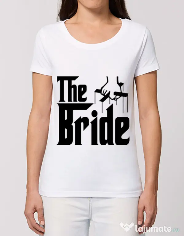 Tricou Mireasa STANLEY STELLA The bride Alb