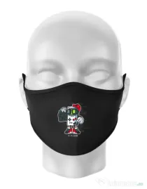 Masca personalizata reutilizabila Game Kid Negru