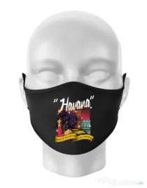 Masca personalizata reutilizabila Havana Negru