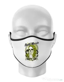 Masca personalizata reutilizabila Holy death Alb