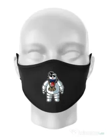 Masca personalizata reutilizabila Stay Dope Negru