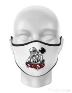 Masca personalizata reutilizabila Trooper trick Alb