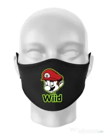 Masca personalizata reutilizabila Wiid Negru