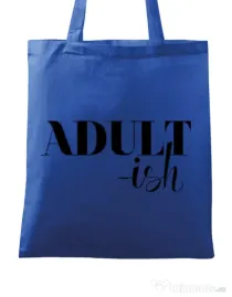 Sacosa din panza Adultish Albastru regal