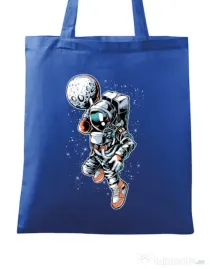 Sacosa din panza Astronaut Albastru regal