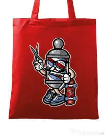 Sacosa din panza Barber Skater Rosu