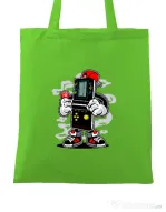 Sacosa din panza Brick Gamers Verde mar