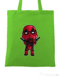 Sacosa din panza Deadtrooper Verde mar