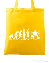 Sacosa din panza Drummer evolution Galben