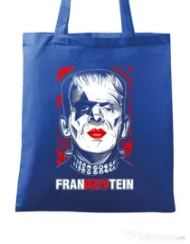 Sacosa din panza FRANKISSTEIN Albastru regal